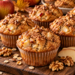 🍎 Almás-diós reggeli muffin