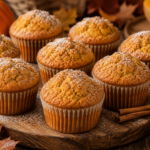 Puha, fahéjas sütőtökös muffin – egyszerű őszi kedvenc 🎃🧁