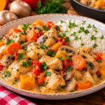 🍂🍗 Őszi csirkeragu – szaftos, zöldséges, házias recept