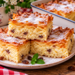 🍰 Klasszikus vargabéles – túrós, cérnametéltes sütemény
